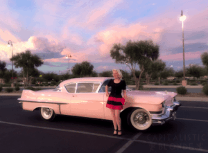 PLATINUM BLONDE and a PINK CADILLAC