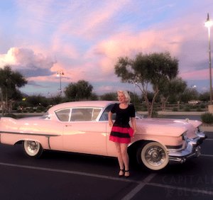 PLATINUM BLONDE and a PINK CADILLAC