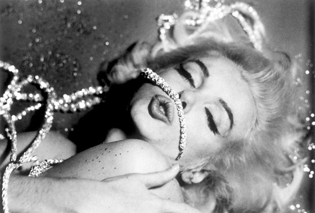 Marilyn Monroe, Diamonds photoshoot, photographed by Bert Stern