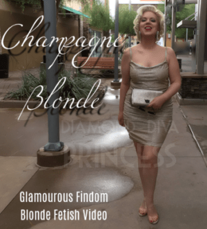 *Champagne Blonde* ~ Glamourous Hollywood Blonde Financial Worship VIDEO
