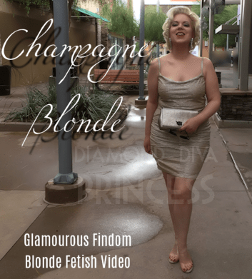 *Champagne Blonde* ~ Glamourous Hollywood Blonde Financial Worship VIDEO
