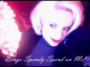 *BLONDE LOCKS and FLUFFY FURRY CUFFS$$$$$$$$!* ~ Platinum Blonde Bob, Sparkly Eyes, Fluffy furry cuffs!  Financial Worship Blonde Glamour VIDEO