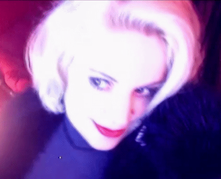 *Blonde Locks and Fluffy Furry Cuffs$$$$$$$$!* ~ Platinum Blonde Bob, Sparkly Eyes, Fluffy furry cuffs! Hollywood Blonde Fur Glamour Video