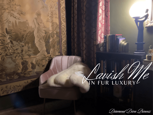 *Moonglow Bejeweled FUR CAPE Ambience* ~ Luxurious Fur Glamour • Mesmerizing Minkification Film