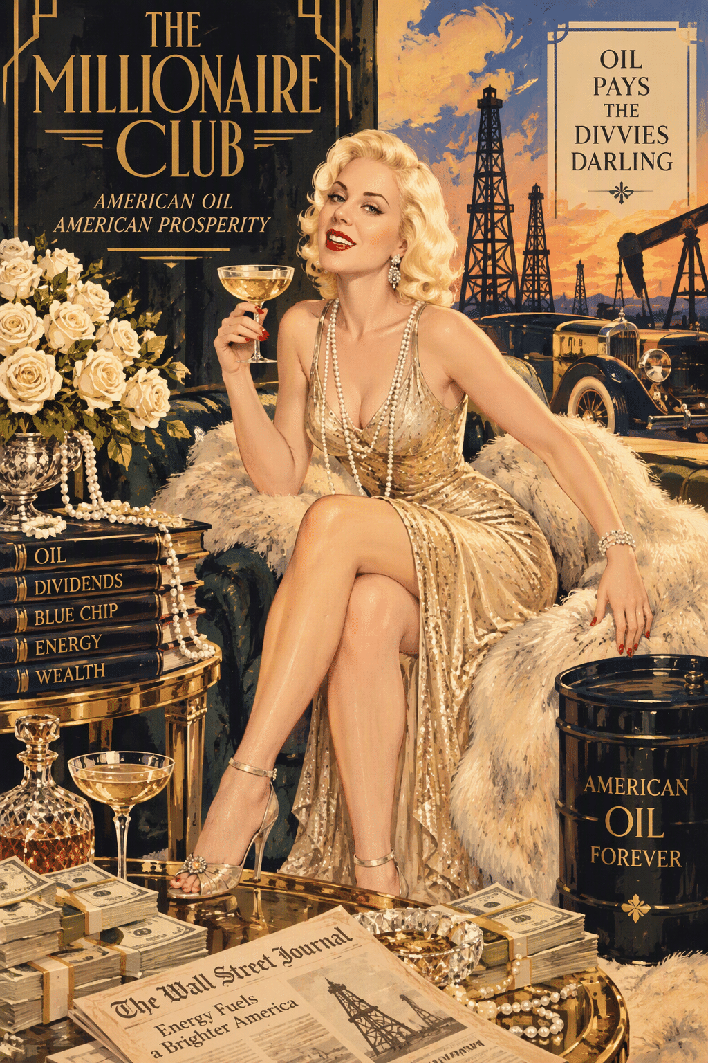 Millionaire Club ~ Contribute to My Oil Holdings