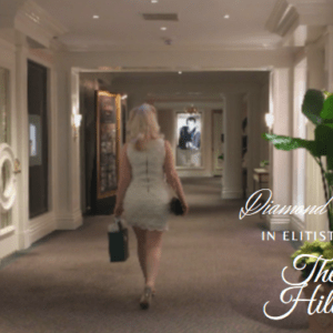 *Diamond Diva Princess in Elitist Promenade at the Beverly Hills Hotel* ~ Hollywood Blonde Glamour Luxury Financial Worship VIDEO