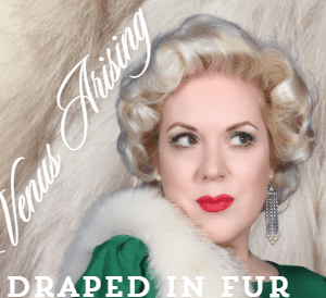 *Venus Arising, Draped in FUR!* ~ Rich Hollywood Blonde Fur Glamour VIDEO (Wrapped in FLUFFY SNOWY WHITE FOX FUR!)